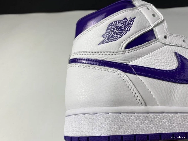 Rep Onekick CD0461-151 JORDAN COURT RETRO HIGH 1 PURPLE AIR 0523